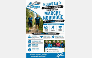 Nouveauté 2026-2027: La Marche Nordique